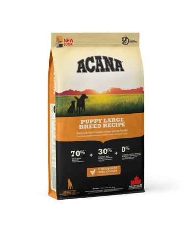 ACANA Hondenvoer Puppy Large Breed Verse Canadese kip & 70% dierlijke ingrediënten - Voor grote rassen - 17 kg