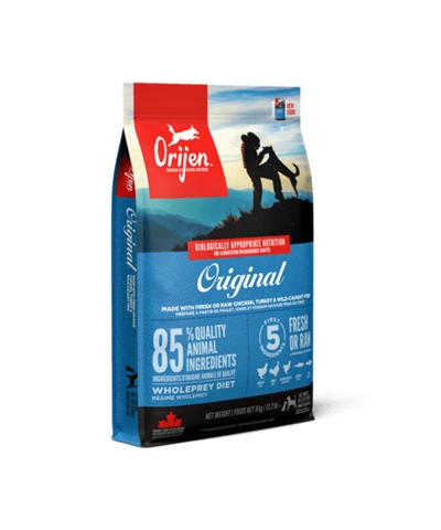 ORIJEN Hondenvoer WHOLE PREY ORIGINAL WholePrey 85% dierlijke ingrediënten, vers & vis - 6 kg