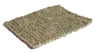 NATURALS Gevlochten slaap- en speelmat Rosewood Handgewoven lisdodde 100% natuurlijk knaagvriendelijk - naturel - 40x28x1 cm