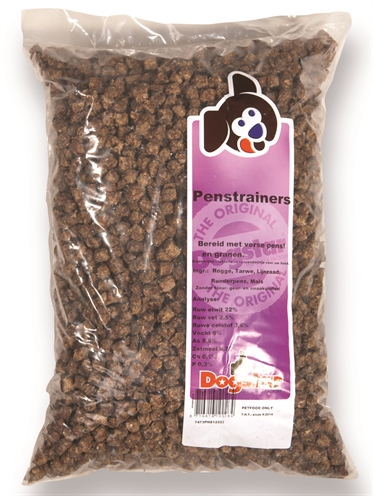 DOGSTAR Penstrainers Pensnacks - Kleine beloningen, Lang houdbaar, Rundvlees (pens) - Naturel - 7,5 kg