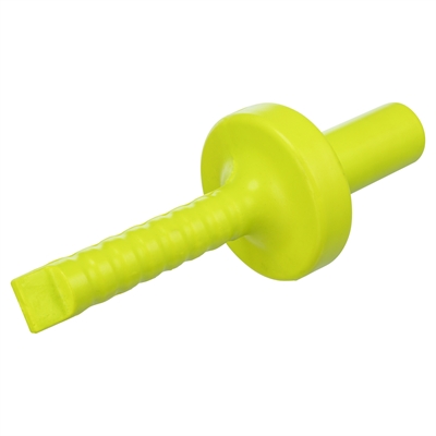 TRIXIE Dog Activity Apporteer Dobber MOT-AQUA - blijft drijven, duurzame metalen kern, extra grip - limegroen - 29 cm