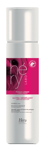 HERY ULTRA Anti-klit Spray Voor Lang Haar - Voedt & hydrateert met plantaardige oliën - UV-filter - 125 ml