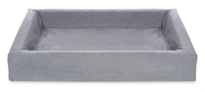 BIA Hoes Hondenmand BIA-6 Cotton overtrek wasbaar 40°C, snel drogend - Grijs - 100x80x15 cm