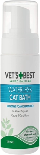 VETS BEST shampoo Waterless Cat Bath 150 ml