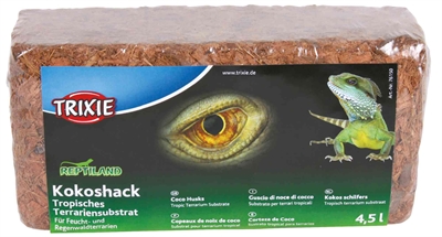TRIXIE Kokossnippers Reptiland Vochtvasthoudend zet 4-5x uit - Natuurlijk - 9 L