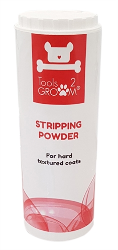 TOOLS-2-GROOM Plukpoeder Stripping Powder Hard Strooibus Meer grip en makkelijker plukken - Wit - 280 g