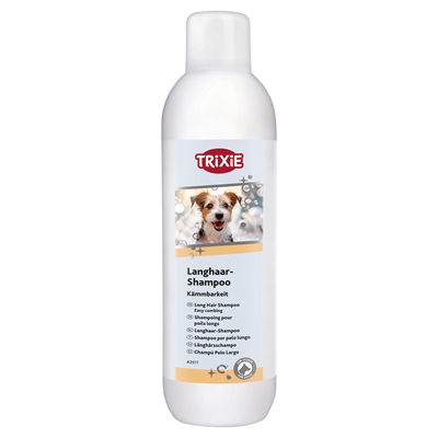 Trixie Shampoo für langhaarige Hunde, entwirrend, beruhigend, 1 l