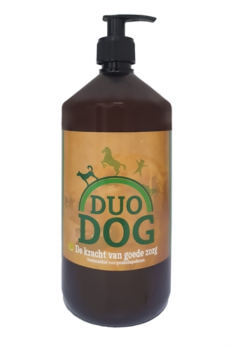DUO DOG Vet Supplement Paardenvet - Rijk aan Vitamine A & D, voor gezonde huid en vacht - 1000 ml