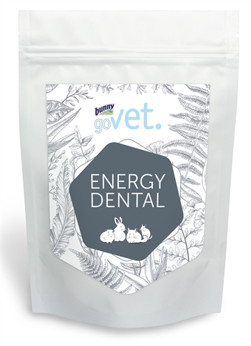 BUNNY NATURE Knaagvoer GoVet Energy Dental - Voor konijnen met gebitsproblemen, hoog energiegehalte en kleine pellets - 1,2 kg