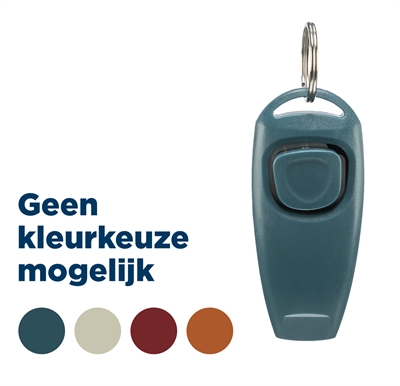 TRIXIE Clicker-fluit Dog Activity Constante click en lange afstand fluittoon - Assorti - 8 cm