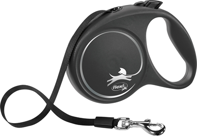 FLEXI Rollijn Black Design Tape - Band op rol 5 m blokkeerfunctie - Zwart - L (tot 50 kg)