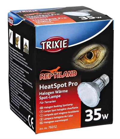 TRIXIE Reptiland Heatspot Pro Warmtelamp Halogeen - Hoge warmte-opbrengst met reflector - Transparant - 35 W
