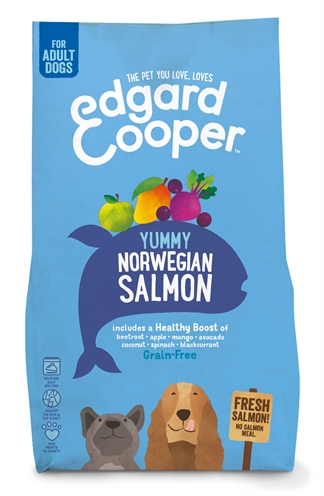 EDGARD & COOPER Adult Verse Noorse Zalm hondenvoer droog 2,5 kg