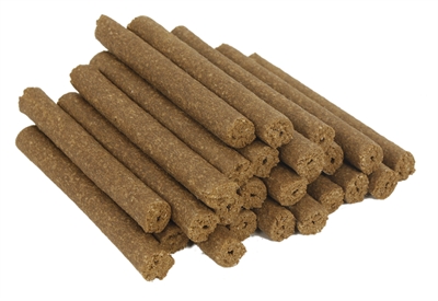 PETSNACK Hondensnack Sticks Fricandel met Paard Kauwsnack voor Gezond Gebit, Zonder Bindstoffen - Bruin - 50 st