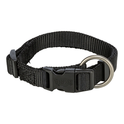 TRIXIE HALSBAND HOND PREMIUM ZWART