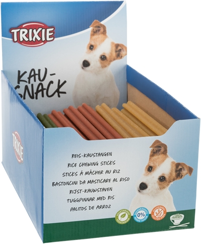TRIXIE RIJST-KAUWSTAAF 23 CM 100 G