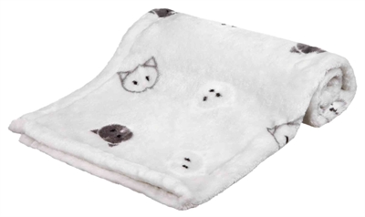 TRIXIE DEKEN MIMI SOFTPLUCHE LICHTGRIJS
