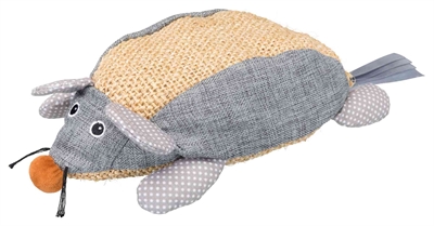 TRIXIE MUIS SISAL / STOF MET CATNIP NATUREL / GRIJS