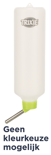 TRIXIE DRINKFLES KUNSTSTOF MET DRAADBEUGEL ASSORTI