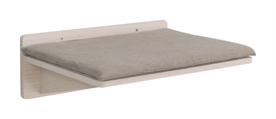 TRIXIE LIGPLATEAU MET KUSSEN VOOR MUURLANDSCHAP WIT