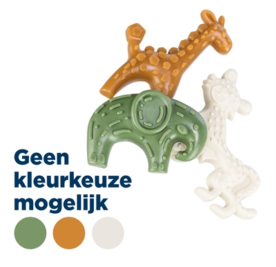 TRIXIE Kauwsnack VEGGIE SAFARI Vegetarisch Gebitsverzorgend Glutenvrij - 28 g - 100 st