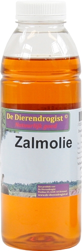DIERENDROGIST Zalmolie EPA+DHA Hoog Glans & Huidherstel - Naturel - 500 ml
