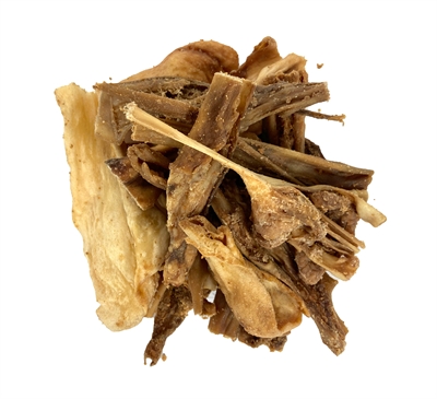 PETSNACK Hondensnack Lamskophuid 100% lam minder droog, helpt tanden verzorgen - Naturel - 1 kg