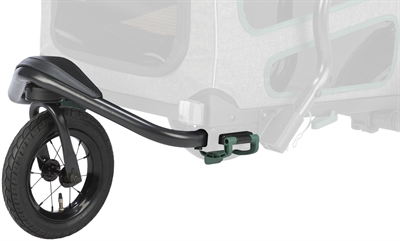 TRIXIE JOGGINGKIT VOOR FIETSKAR 12800 GRIJS / SALIE