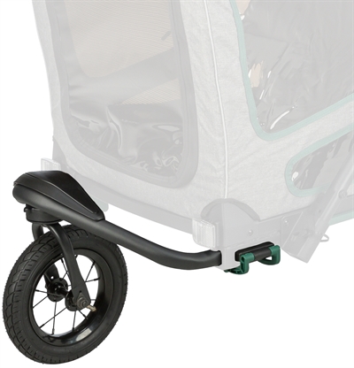 TRIXIE JOGGINGKIT VOOR FIETSKAR 12802 GRIJS / SALIE