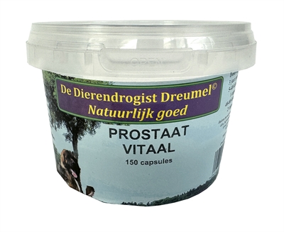DIERENDROGIST Prostaat Vitaal hond supplement 150 stuks
