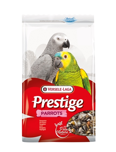 VERSELE-LAGA Papegaaienvoer PRESTIGE PAPEGAAIEN Rijk aan zonnebloempitten, volledige voeding, veel granen - Zadenmix - 1 kg