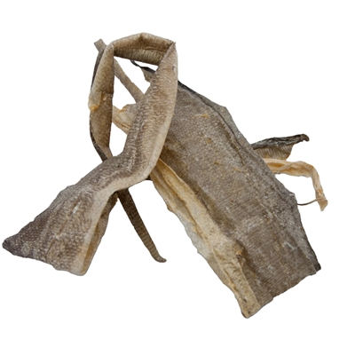 MERKLOOS Vissnack Vishuid Gedroogd 100% vishuid, reinigt gebit & rijk aan omega-3 - Naturel - 100 g