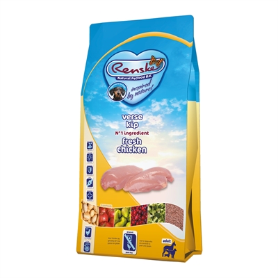 RENSKE SUPER PREMIUM ADULT KIP GRAANVRIJ HYPOALLERGEEN