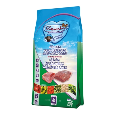 RENSKE SUPER PREMIUM ADULT KALKOEN / EEND