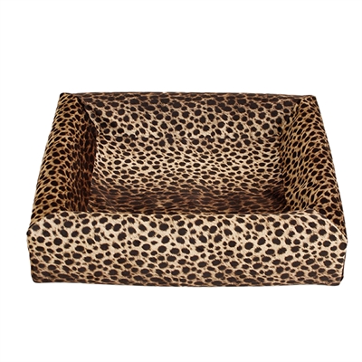 Bia Bed Housse Premium imprimé léopard lit pour chien Bia-3 70x60 cm
