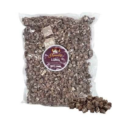 PETSNACK SUPERDRY RUNDERLONG GEVRIESDROOGD