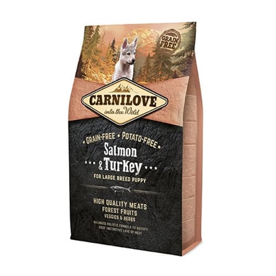 CARNILOVE SALMON / TURKEY PUPPIES LARGE BREED