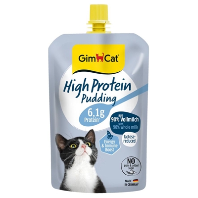 GIMCAT HIGH PROTEIN PUDDING POUCH VOOR KATTEN