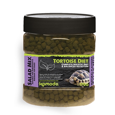 KOMODO Schildpadvoer Salade Mix Compleet pellets, Ca:P 3.5:1 - Naturel - 170 g