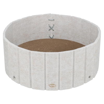 TRIXIE KRABMAT KATTENMAND RAND VILT CREME