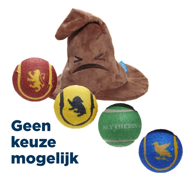 BARK Sorting Hat Harry Potter Plüsch mit 1 Ball