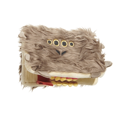 BARK Book of Monsters Harry Potter pluche hondenspeelgoed pluche pieper 19x15x6 cm