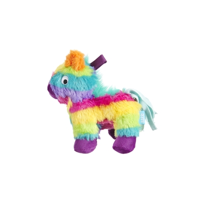 BARK Full O Fluff Pinata Birthday pluche hondenspeelgoed pluche met pieper 22x13x23 cm