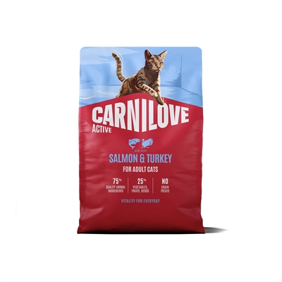 CARNILOVE ACTIVE ADULT ALL BREEDS SALMON / TURKEY