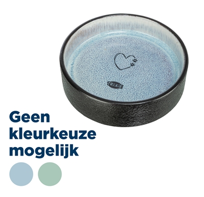 Trixie voer- of drinkbak keramiek 13x13x3,5 cm