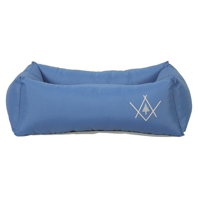 ZOLUX PANIER POUR CHIEN 4 SEASONS DÉPERLANT POLYESTER RECTANGULAIRE BLEU
