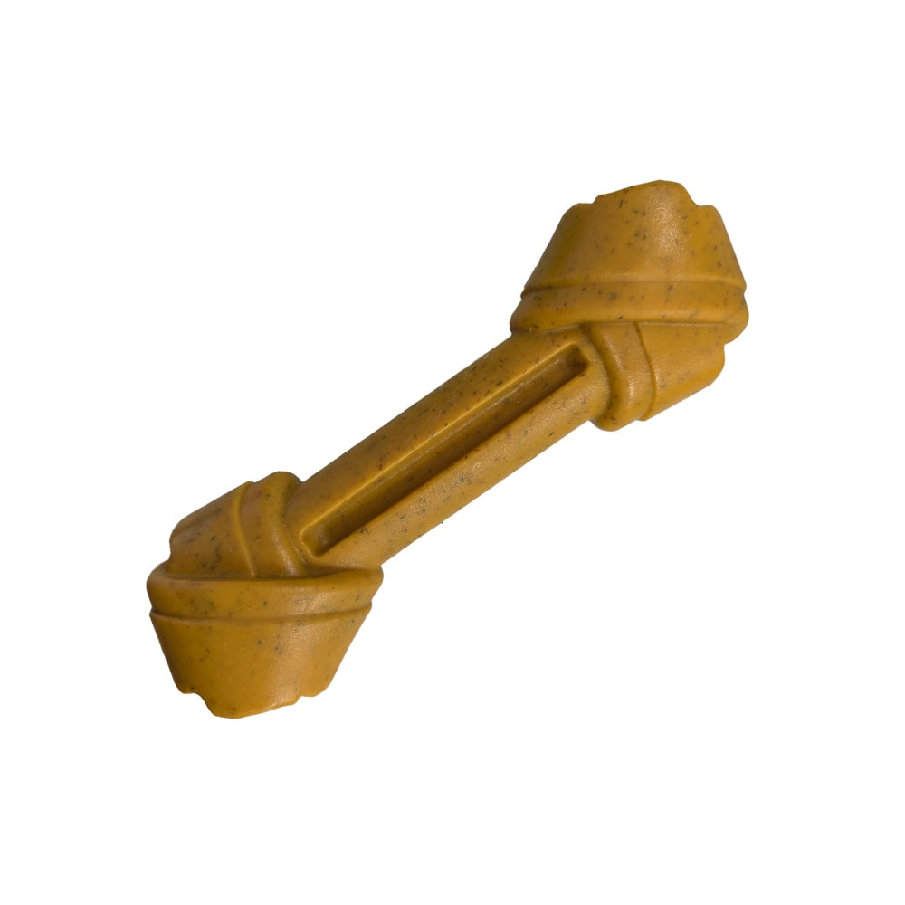 Spot Bam-Bones Plant-Based knotted bone kauwspeelgoed PLA/PBS/bamboe 19x7x4 cm