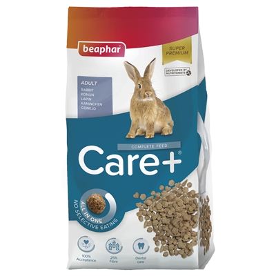BEAPHAR Konijnenvoer CARE+ Superpremium geëxtrudeerd voor betere vertering, All-in-One - 5 kg