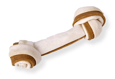 PETSNACK Geknoopt bot Duoknoop met Semi-Moist Strip