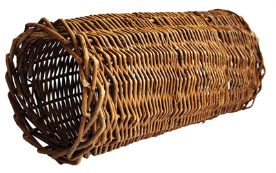 NATURE FIRST Wilgentunnel HAPPY PET WILGEN TUNNEL 100% wilgentakken, schuilplaats & knaagmateriaal - Naturel - S 27 cm